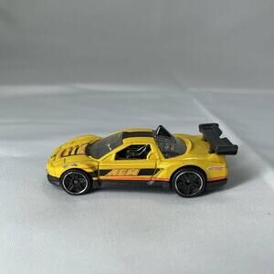 2011 Hot Wheels Acura NSX AEM HW #131 Diecast 1:64 Used Loose Yellow And Black